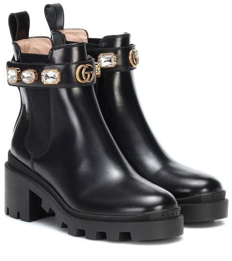 black boots from gucci